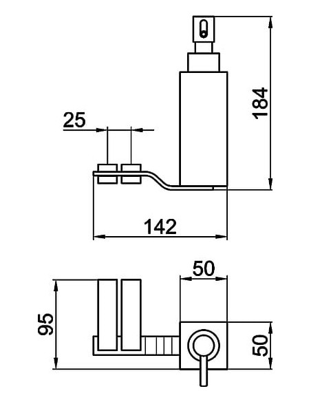 Webert dozators Wolo WO500201015
