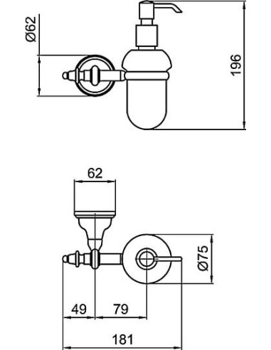 Webert dozators Armony AM500201065