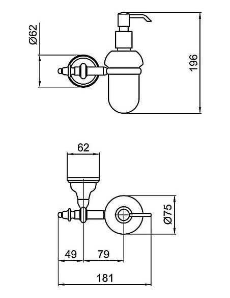 Webert dozators Armony AM500201065