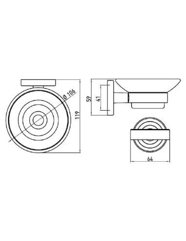 Emco ziepju trauks Polo 0730 001 00