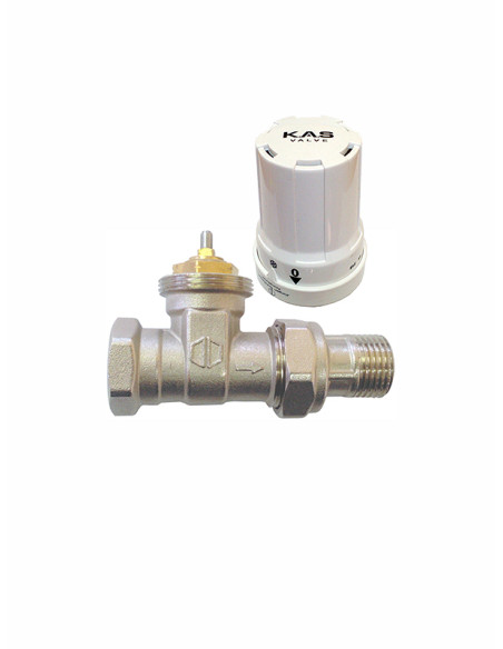 Termostatisks ventilis taisns ar galvu 1304010 Termostatisks ventilis taisns ar galvu 1304010