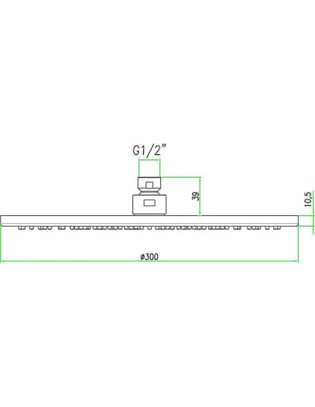 Fiore augšējā duša 35000433