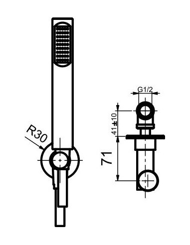 Webert dušas komplekts Opera AC0982015