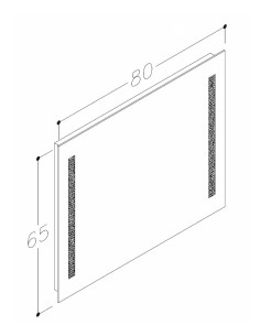 KAME spogulis COM 80 2