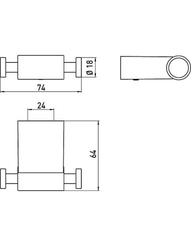Emco āķis System 2 3575 001 00