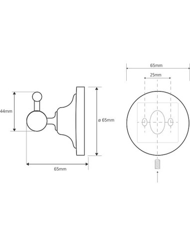 Bemeta āķītis Retro 144106017 - 5