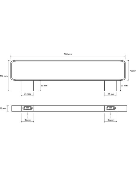 Bemeta dvieļu turētājs Via 135004082 - 5 Bemeta dvieļu turētājs Via 135004082 - 5