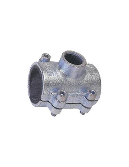 Bezvītņu uzmava ar atzaru tērauda caurulēm 3104G 1/2X1/2 G Bezvītņu uzmava ar atzaru tērauda caurulēm 3104G 1/2X1/2 G