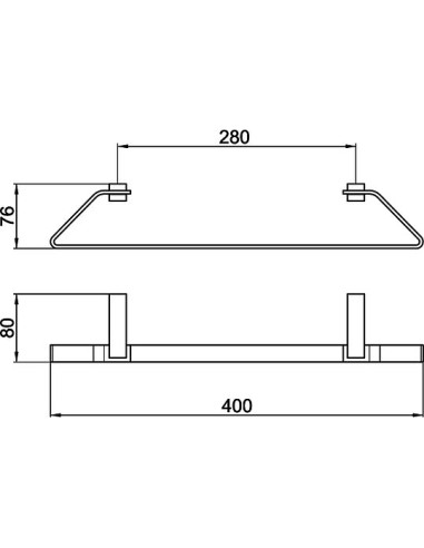 Webert dvieļu turētājs Wolo WO500501015