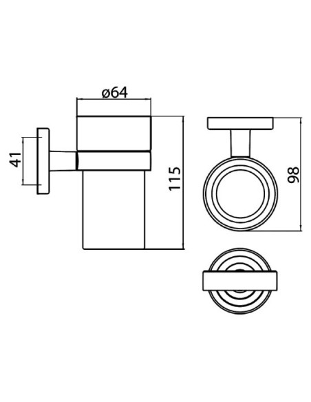 Emco glāze Polo 0720 001 00