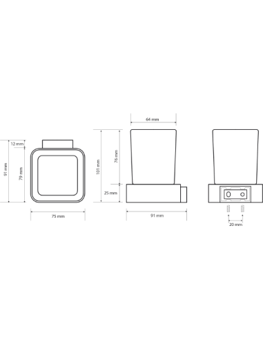 Bemeta glāze Solo 139110012 - 5