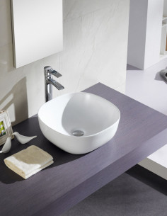 OLEA Keramiskā izlietne 41x41x13,5cm 4071 2