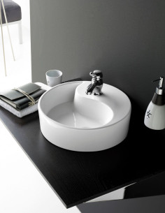 YIN YANG Keramiskā izlietne 40x12cm 0040B YIN YANG 2