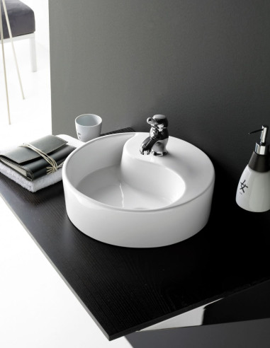 YIN YANG Keramiskā izlietne 40x12cm 0040B YIN YANG