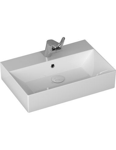 BRUSELAS60 Keramiskā izlietne 60X42X13.5 cm