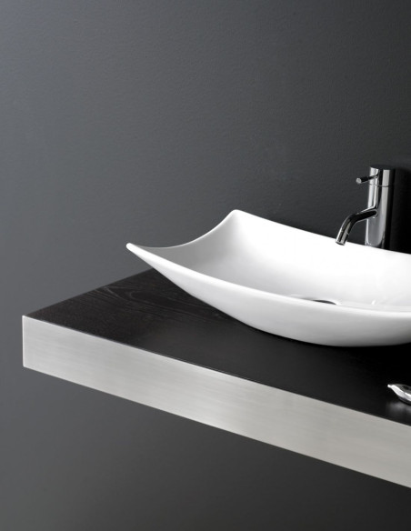 MAGDALENA Keramiskā izlietne 57x32x14,5cm 0092B MAGDALENA Keramiskā izlietne 57x32x14,5cm 0092B