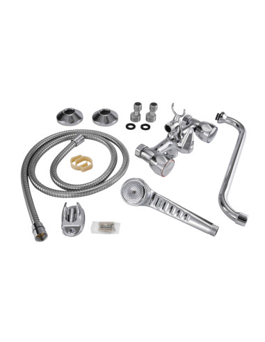 Vannas krāns ar groz.izteku MG2134 RING, DIVUPE