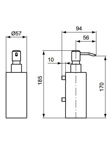 Ideal Standard dozators Connect