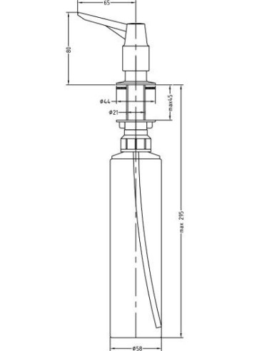 Alveus dozators 1016099