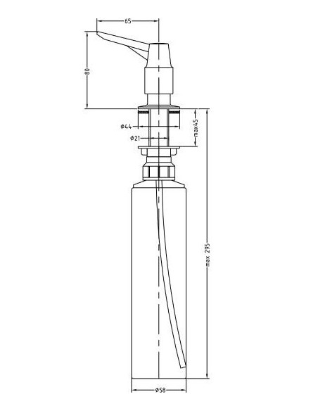 Alveus dozators 1016099