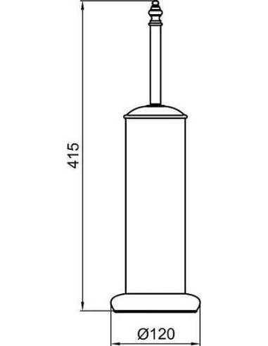 Webert poda birste Ottocento AM501302065
