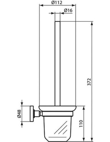 Ideal Standard poda birste IOM