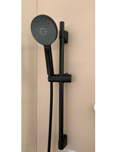 Shower rod complete (3 modes) FX31105+259 BLACK - 2