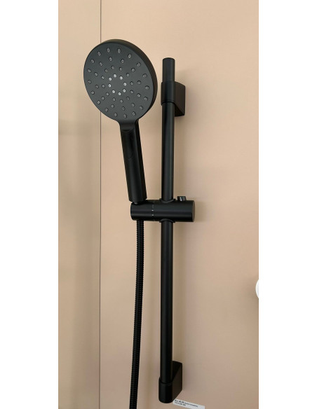 Shower rod complete (3 modes) FX31105+259 BLACK - 2 Shower rod complete (3 modes) FX31105+259 BLACK - 2