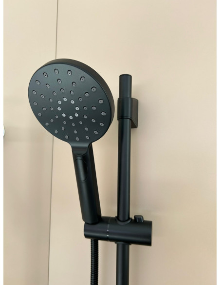 Shower rod complete (3 modes) FX31105+259 BLACK - 3 Shower rod complete (3 modes) FX31105+259 BLACK - 3