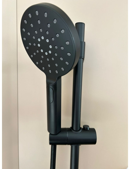 Shower rod complete (3 modes) FX31105+259 BLACK - 4 Shower rod complete (3 modes) FX31105+259 BLACK - 4