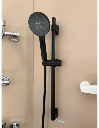 Shower rod complete (3 modes) FX31105+259 BLACK - 6