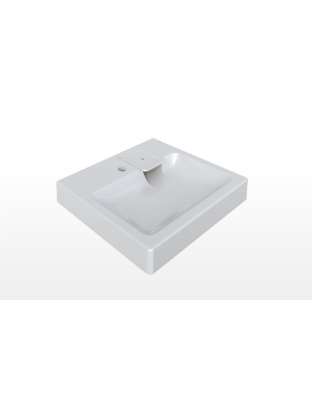 Sink for installation above the washing machine, WBX 101 60x60x11cm - 1 Sink for installation above the washing machine, WBX 101 60x60x11cm - 1