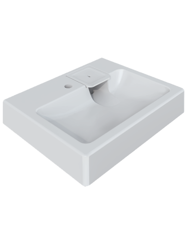 Sink for installation above the washing machine, WBX 102 60x50x11cm - 3