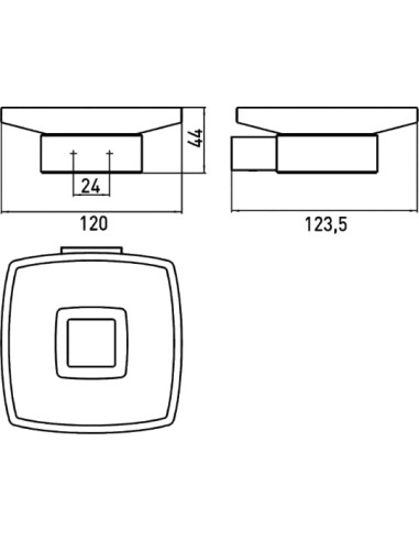 Emco ziepju trauks Loft 0530 001 00