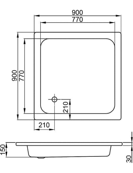 Bette dušas paliktnis 5900