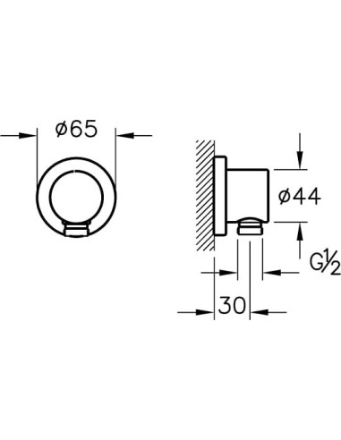 VitrA dušas izvads A45223EXP - 3