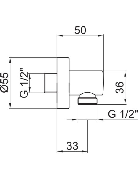 Webert dušas izvads Comfort AC0344065