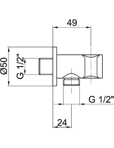 Webert dušas izvads Comfort AC0478015