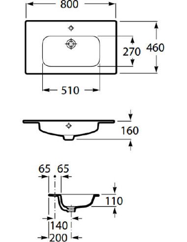 Roca izlietne Victoria 32799C000