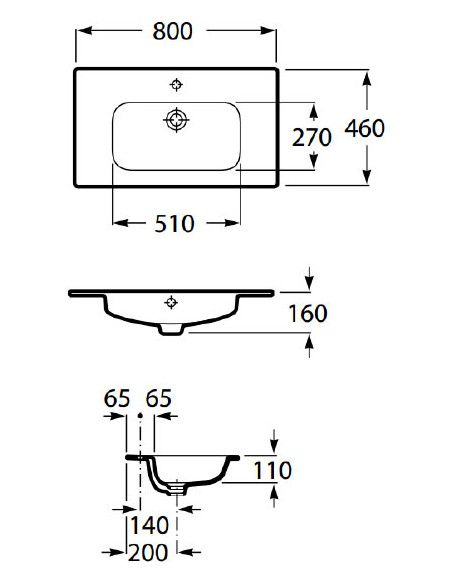 Roca izlietne Victoria 32799C000