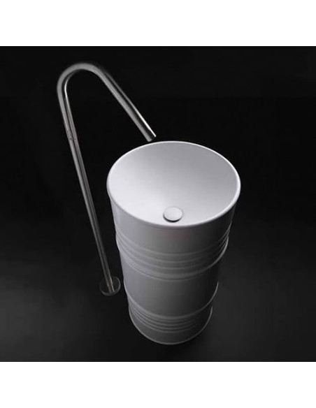 Kerasan izlietne roku mazgāšanai Artwork Barrel 4743 - 5 Kerasan izlietne roku mazgāšanai Artwork Barrel 4743 - 5