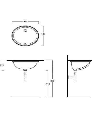 Simas izlietne Nevada S53