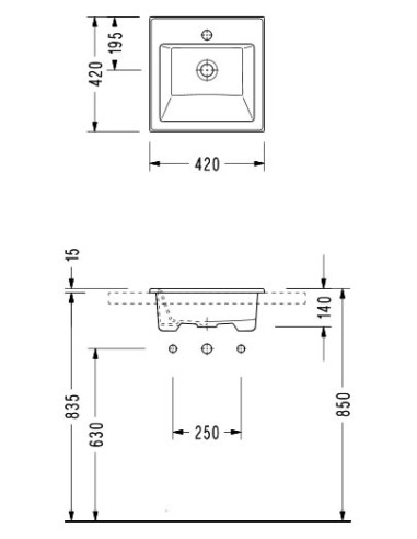 Serel izlietne roku mazgāšanai 3014