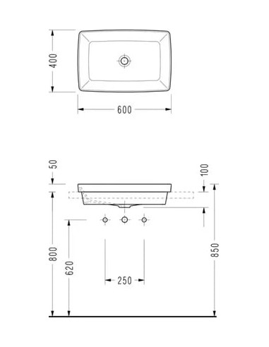 Serel izlietne Rita RT34