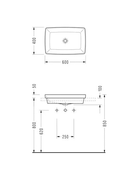Serel izlietne Rita RT34