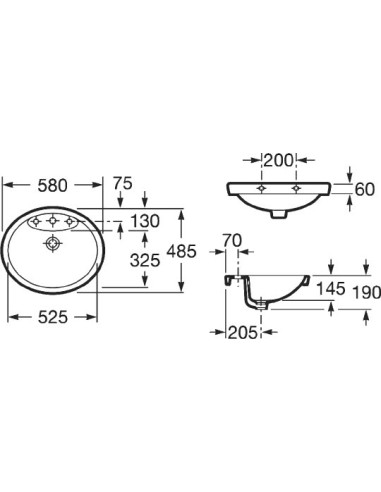 Roca izlietne Dama Senso 327515000