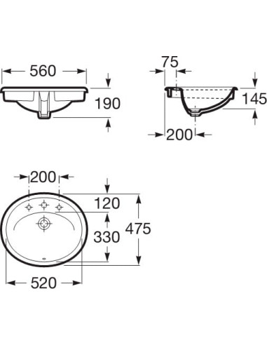 Roca izlietne Java 327863000