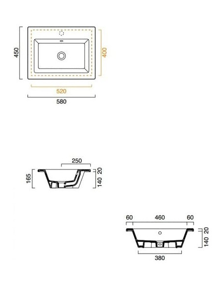 Catalano izlietne Star 58