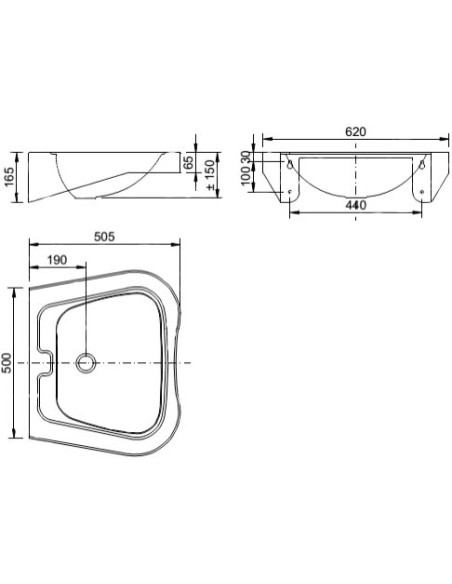 Nofer izlietne 13024.2.S