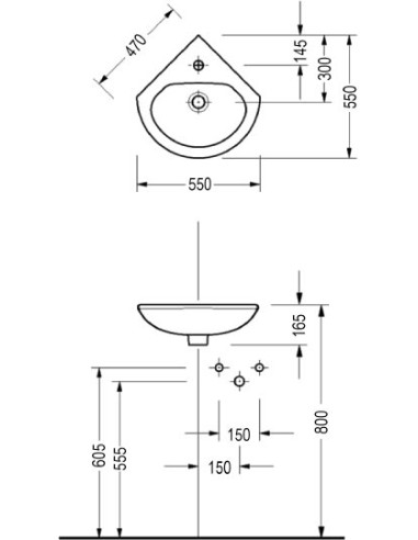 Serel izlietne Friendly 6743